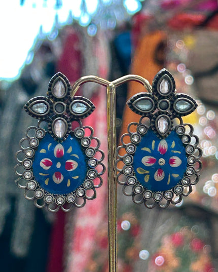 Hand painted earrings