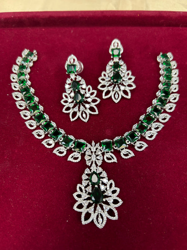 Statement necklace set by Kurti Connection USA