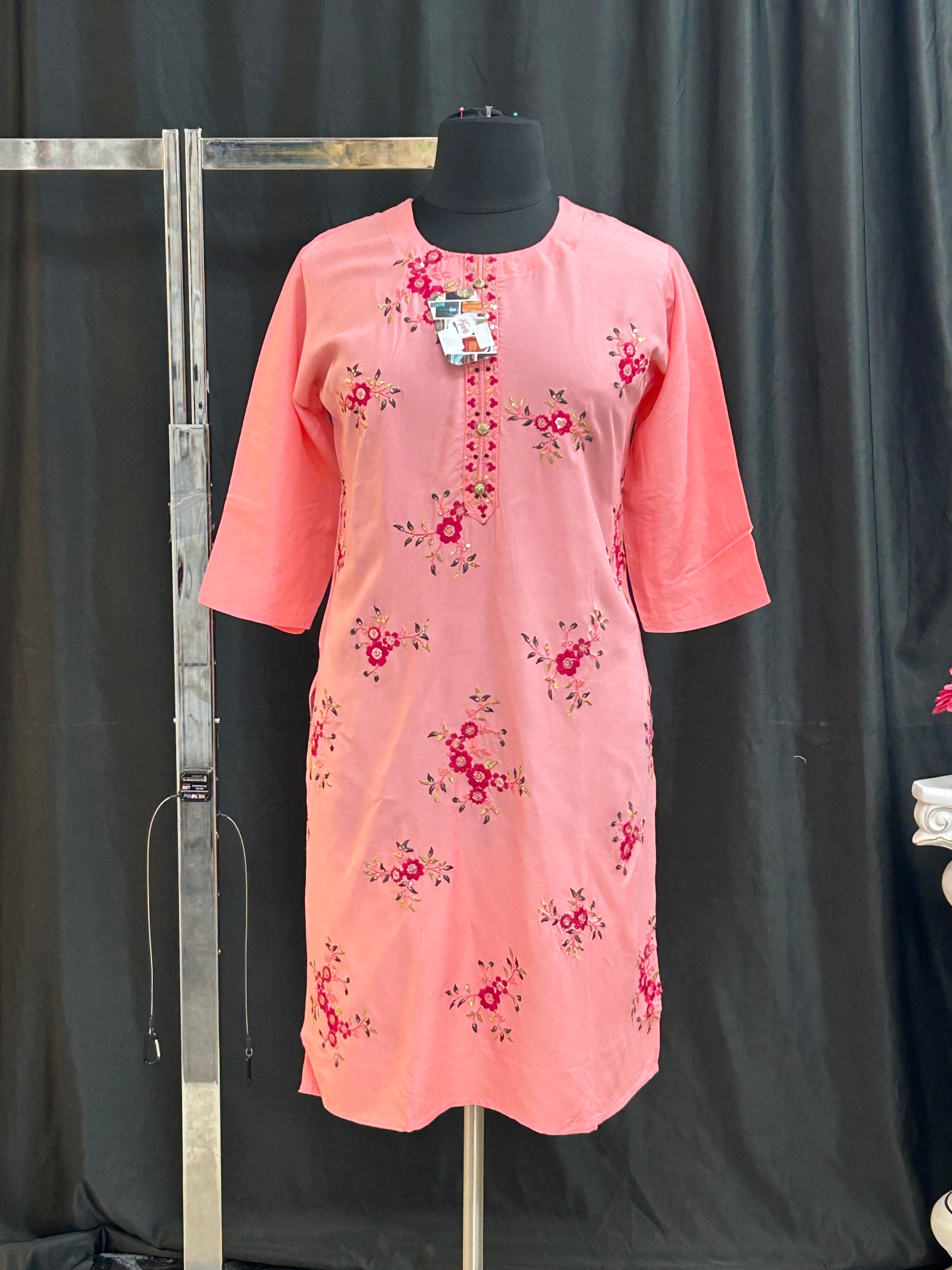 Rayon Kurtis plus size by Kurti Connection USA