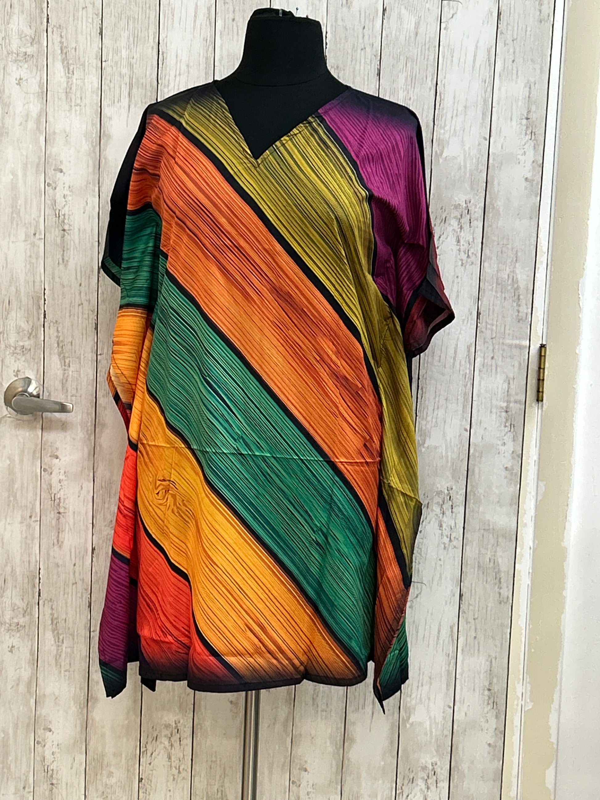 Printed kaftan by Kurti Connection USA