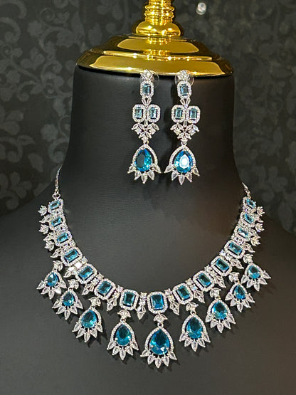 CZ necklace set