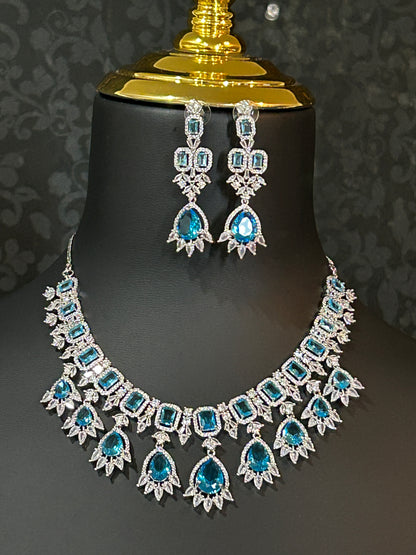CZ necklace set