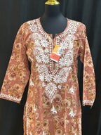Chikankari cotton Kurti by Kurti Connection USA