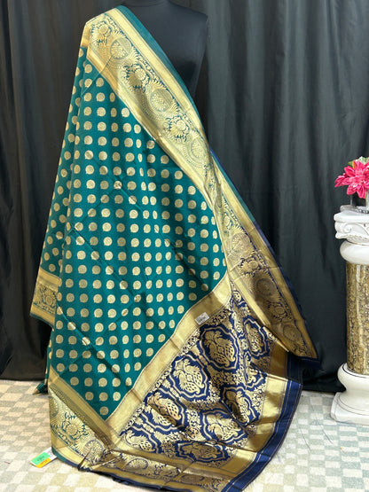 Silk cotton saree / with blouse piece by Kurti Connection USA