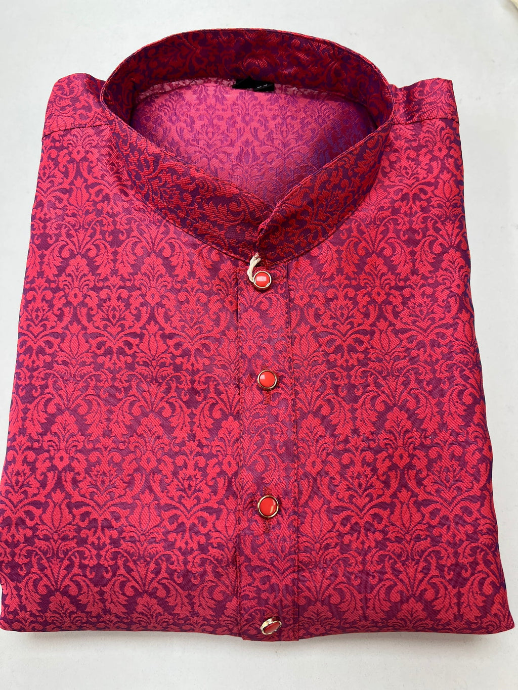 Cotton silk Kurta set