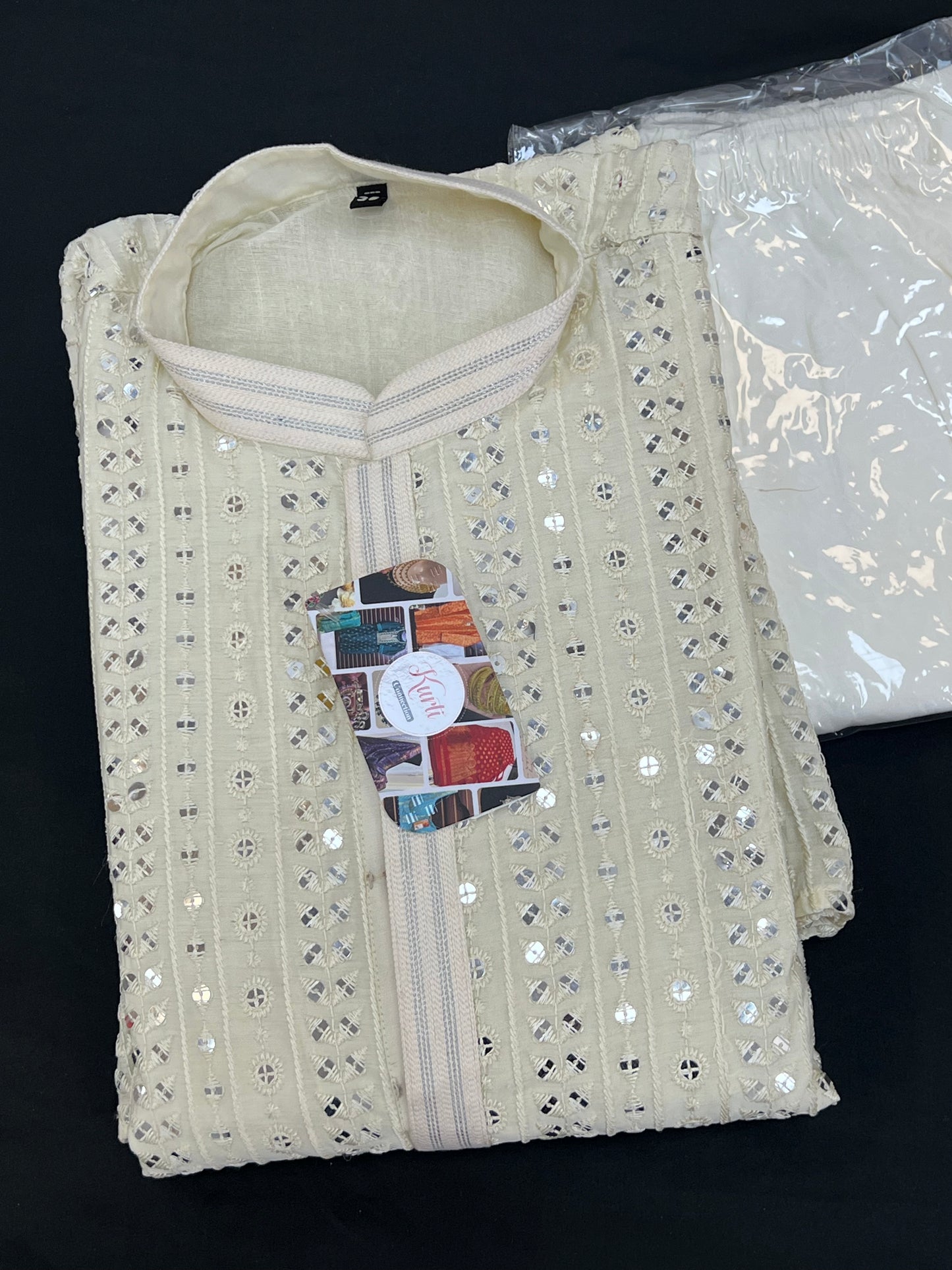 Mirror work Kurta set