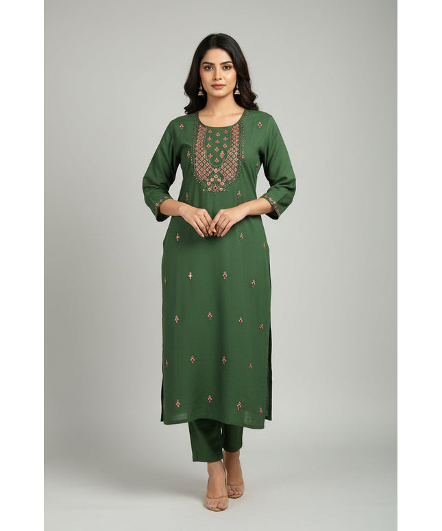 Plus size Kurti set : final clearance piece by Kurti Connection USA