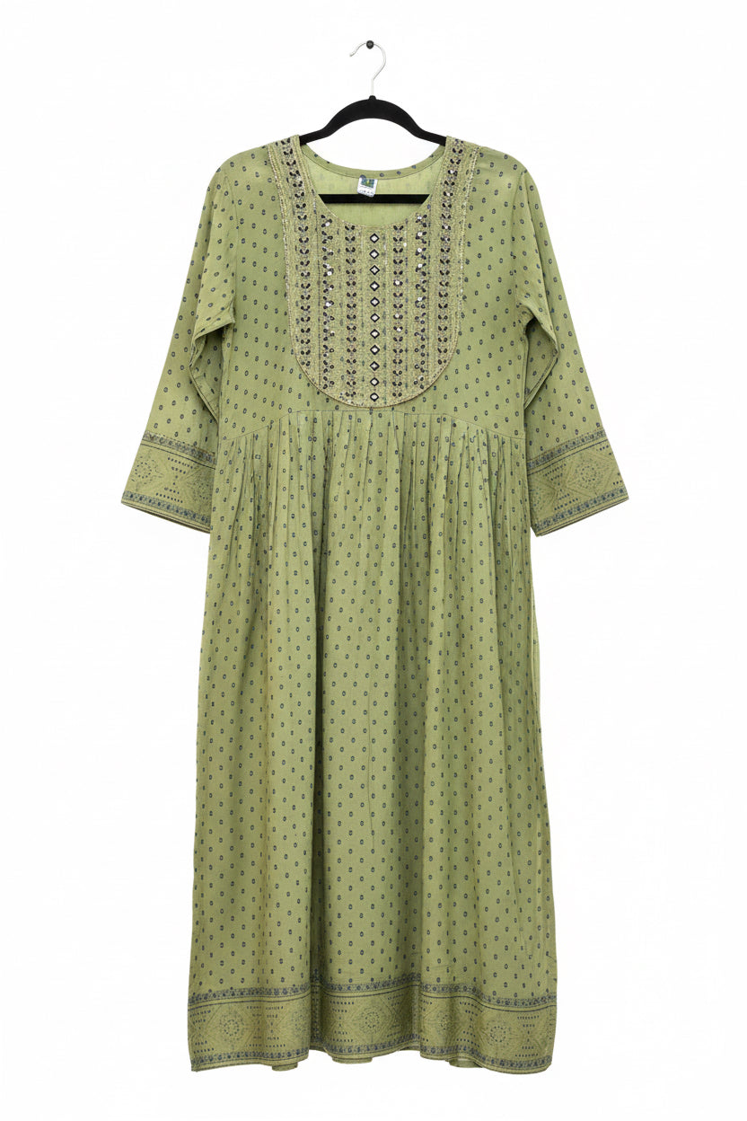 Cotton long kurti : Final Clearance sale