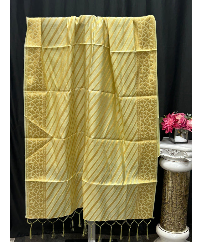 Light green dupatta by Kurti Connection USA