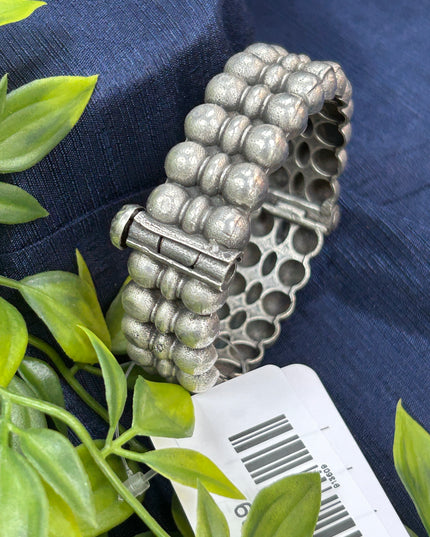 Oxidized Silver Kada - Kurti Connection USA