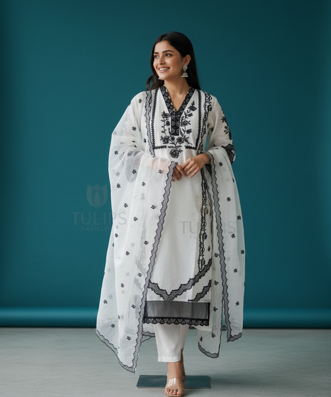 Tissue silk Kurti set