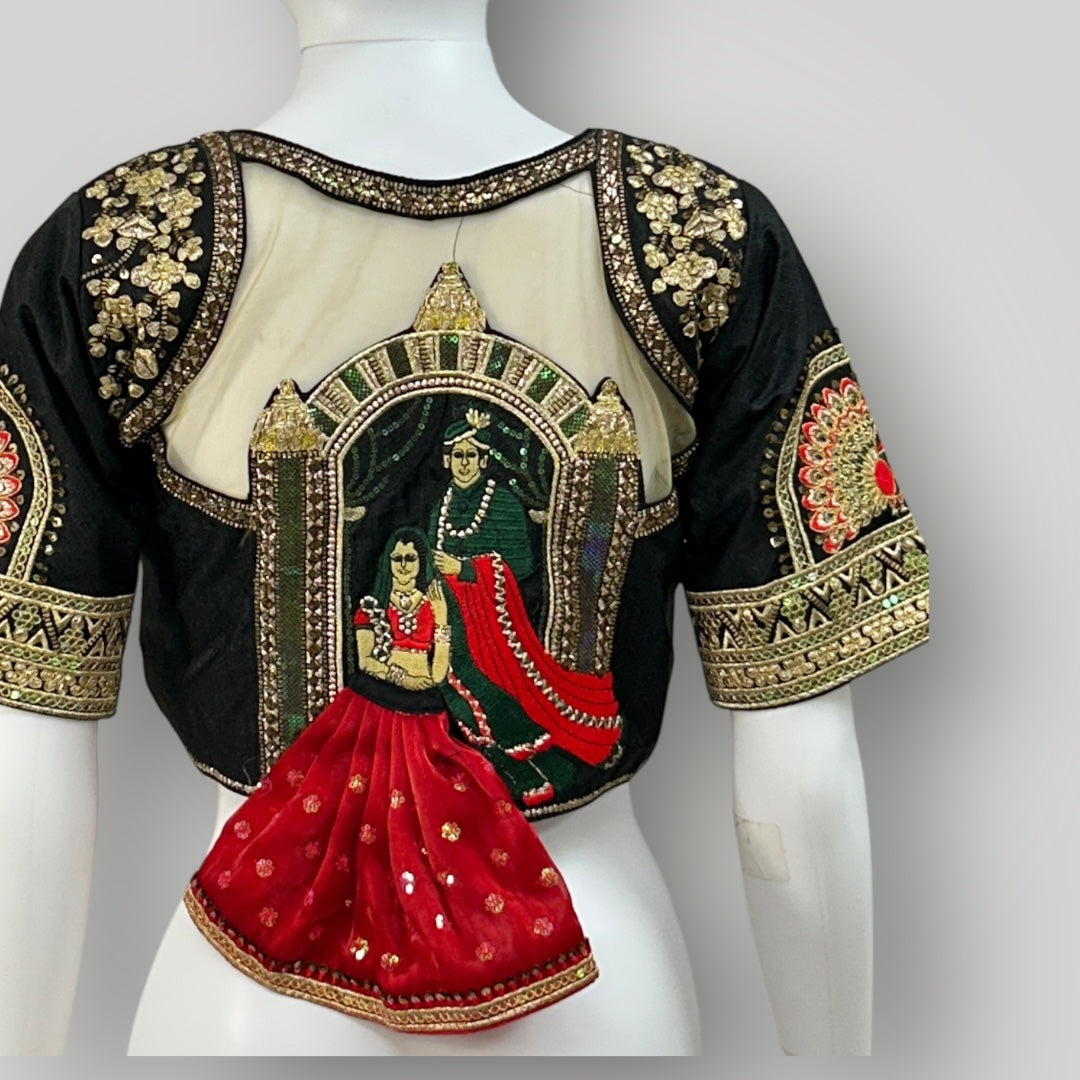 Dulha- Dulhan : Designer blouse