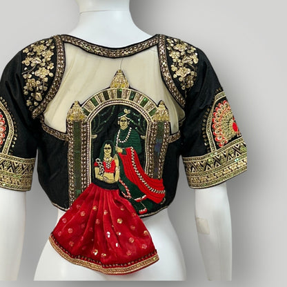 Dulha- Dulhan : Designer blouse