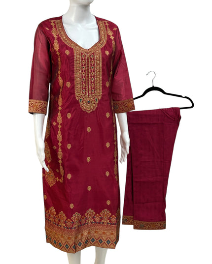 Banarasi : Silk banarasi suit - Kurti Connection USA