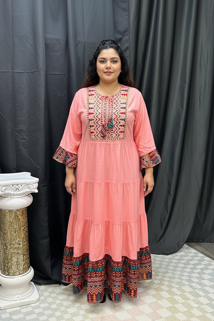 Rayon kurti / plus size kurtis by Kurti Connection USA