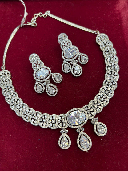 AD necklace set by Kurti Connection USA