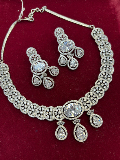 AD necklace set by Kurti Connection USA