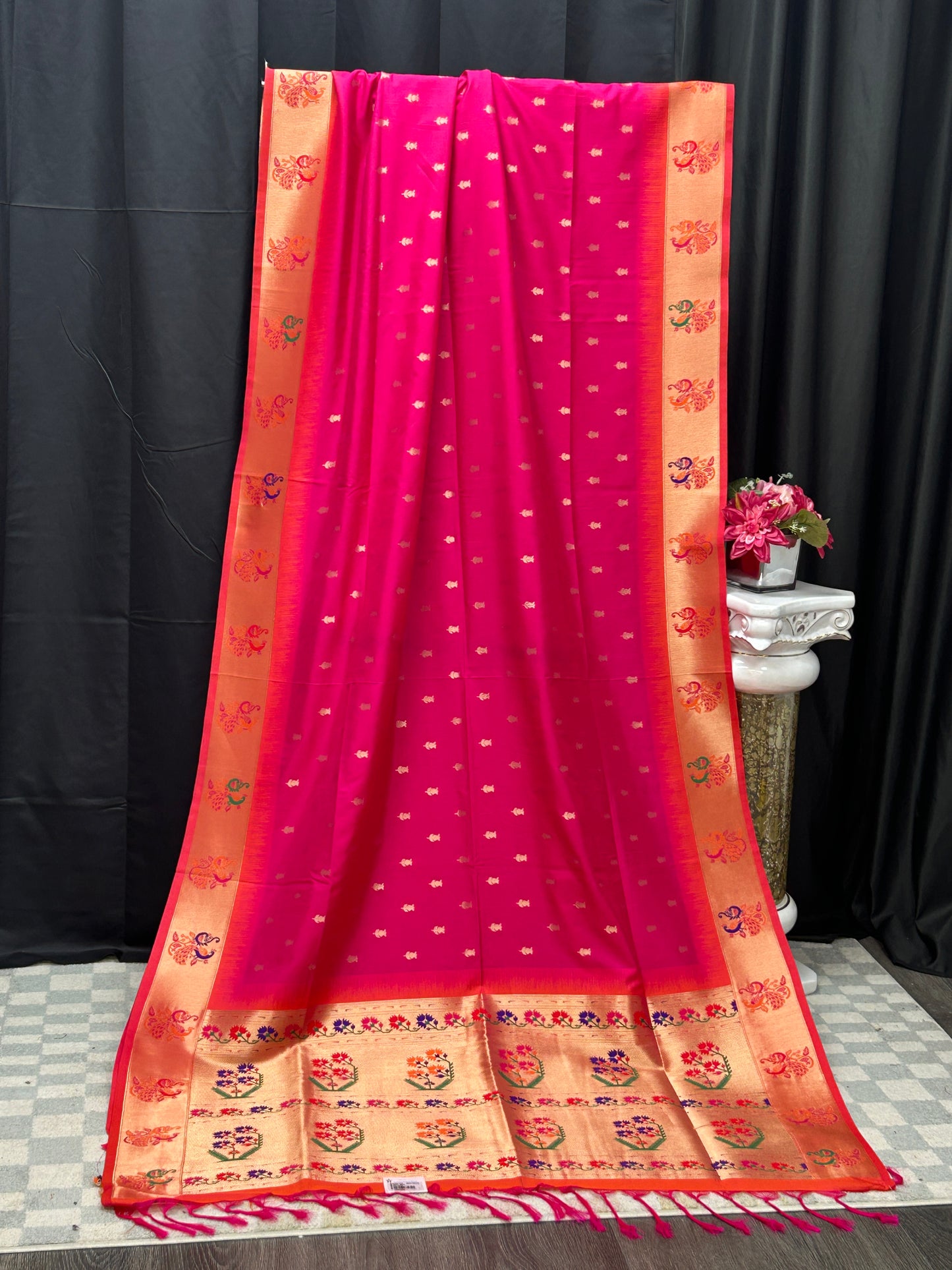 Pure silk saree - Kurti Connection USA