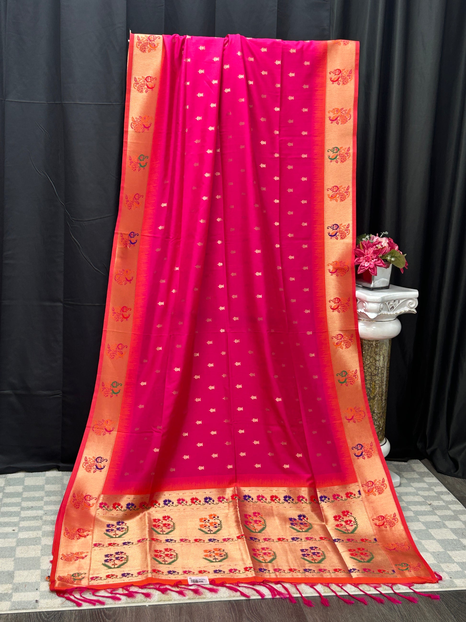 Pure silk saree - Kurti Connection USA