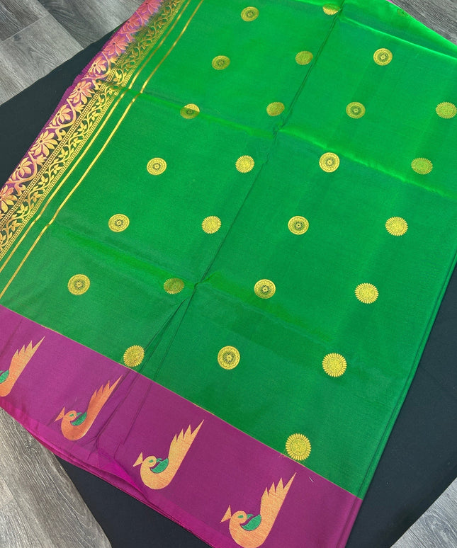 Gadhwal silk saree