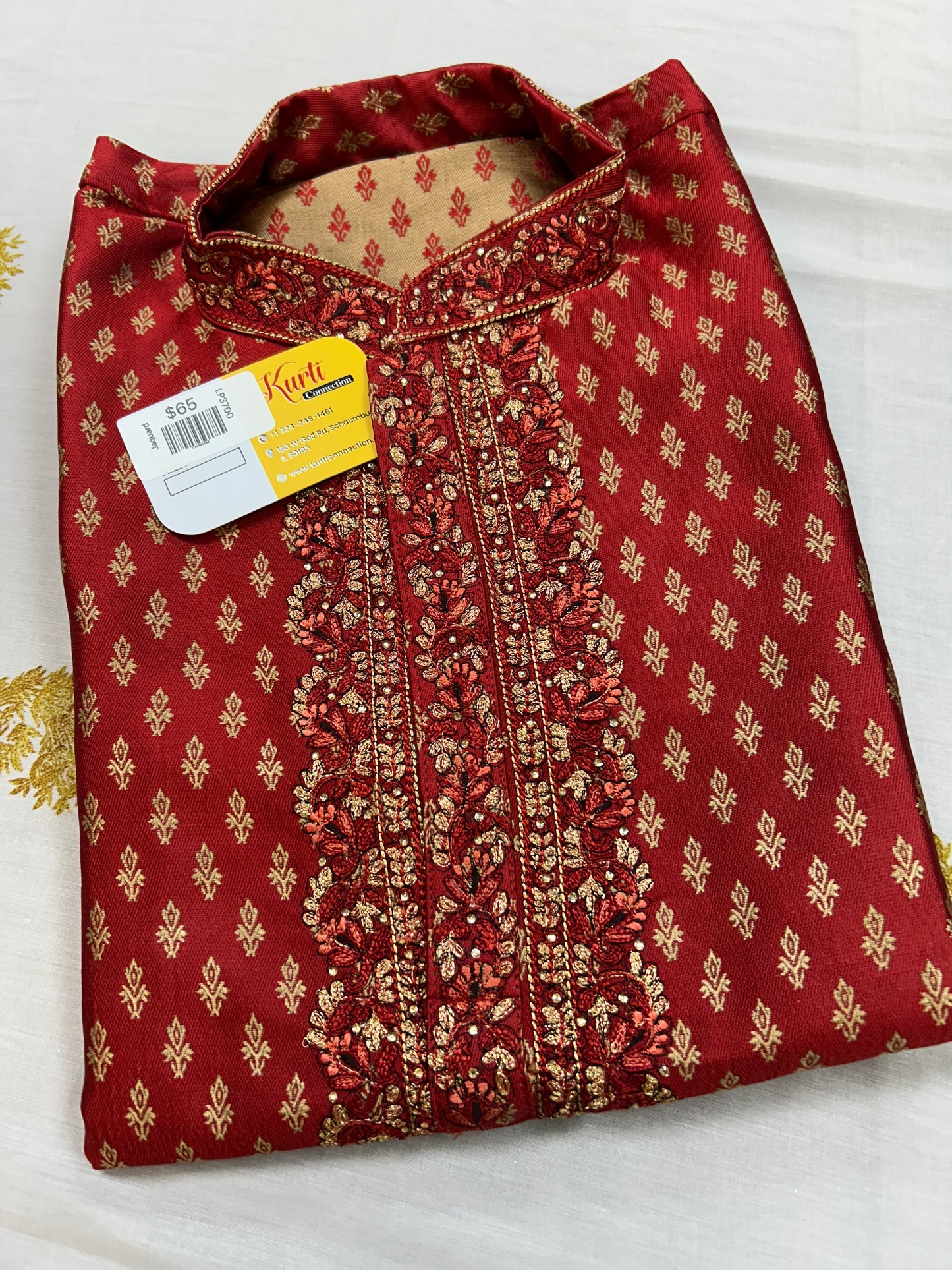 Silk Short Kurta
