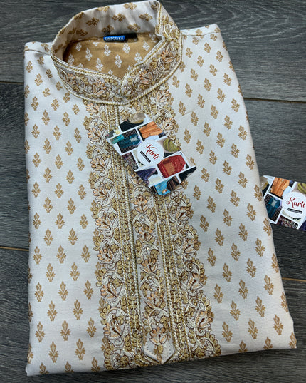 Silk Short Kurta - Kurti Connection USA