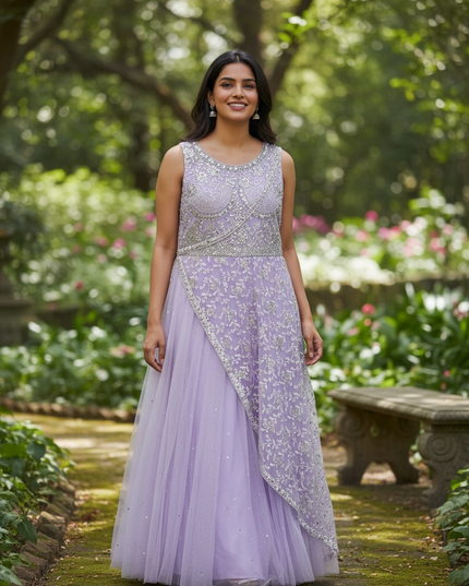 Party wear long gown