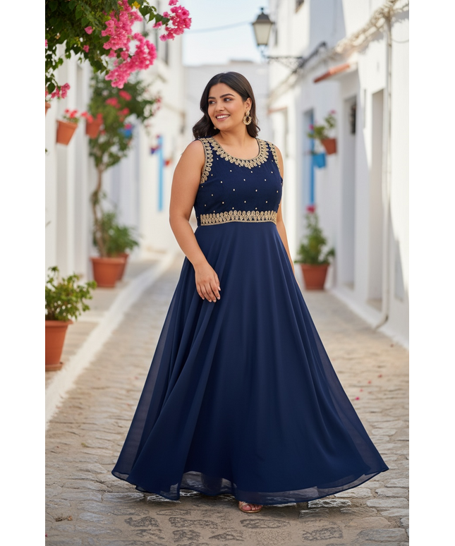 Party wear long gown
