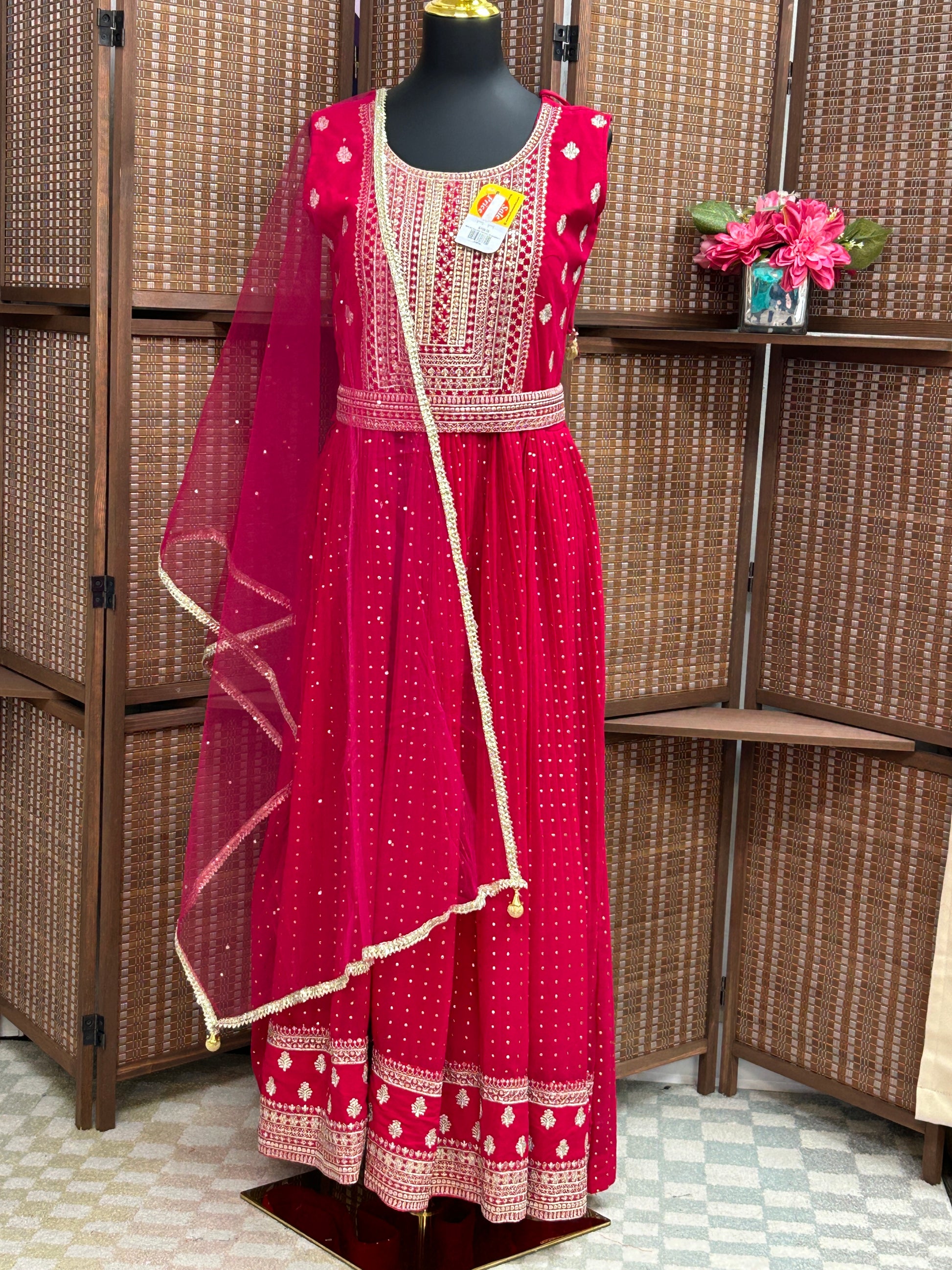 Party wear long dress - Kurti Connection USA