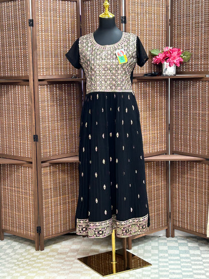 Chiffon long kurti