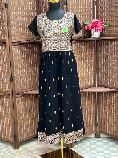 Chiffon long kurti