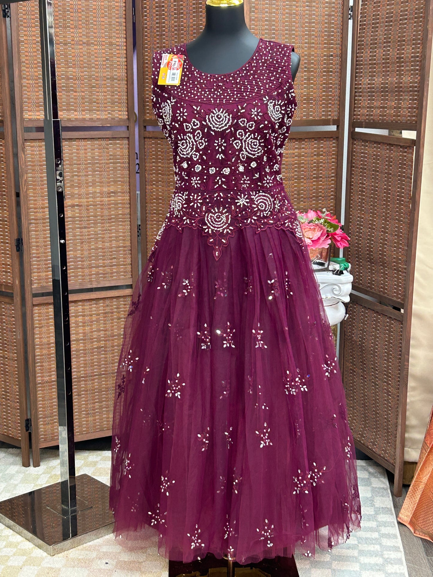 Party wear long frock