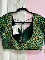Dark green blouse
