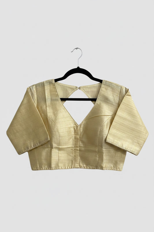 Light gold color blouse