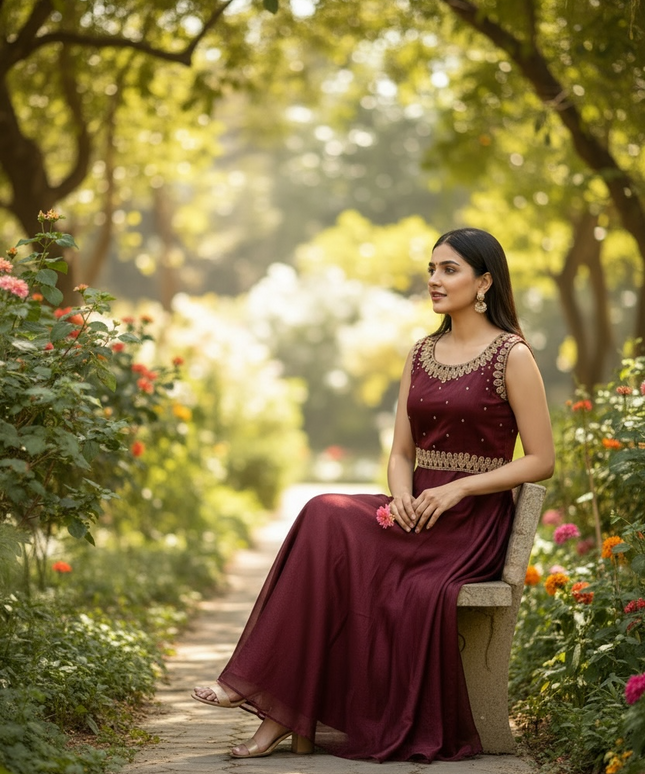 Party wear Long gown