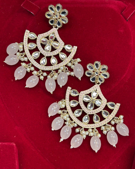 Kundan earrings - Kurti Connection USA