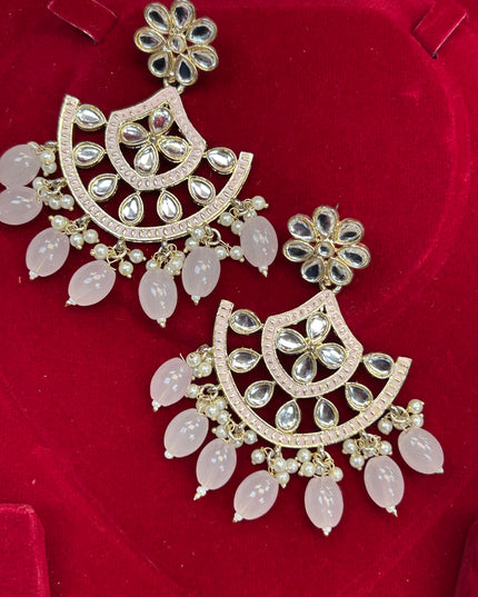 Kundan earrings - Kurti Connection USA