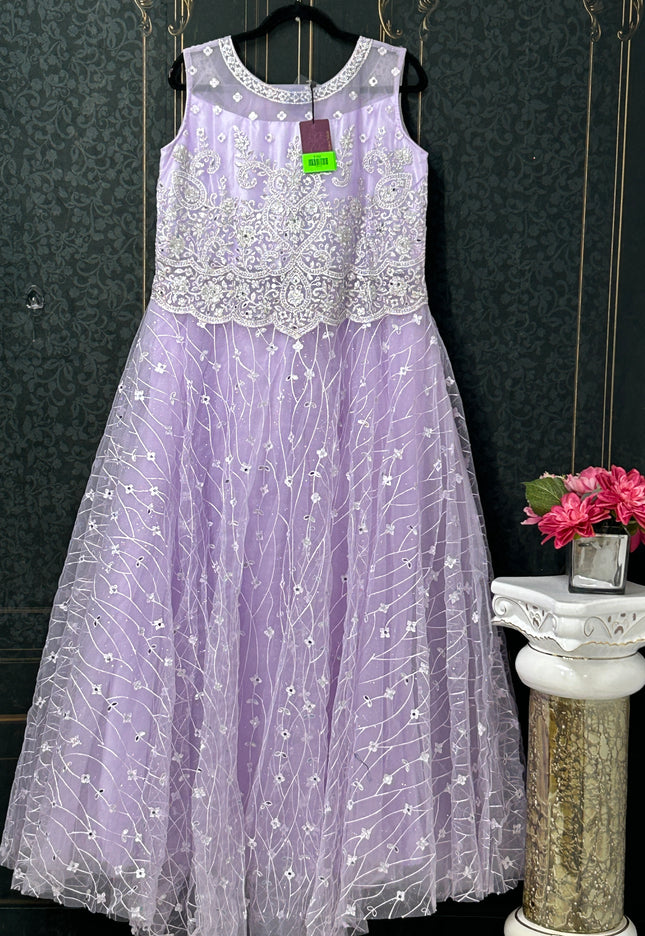 Party wear long gown - Kurti Connection USA