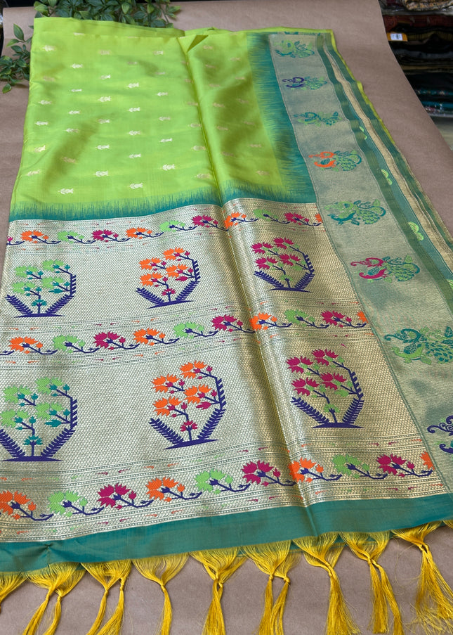 Pure silk saree - Kurti Connection USA