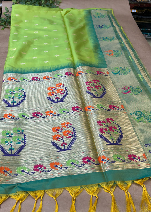 Pure silk saree - Kurti Connection USA