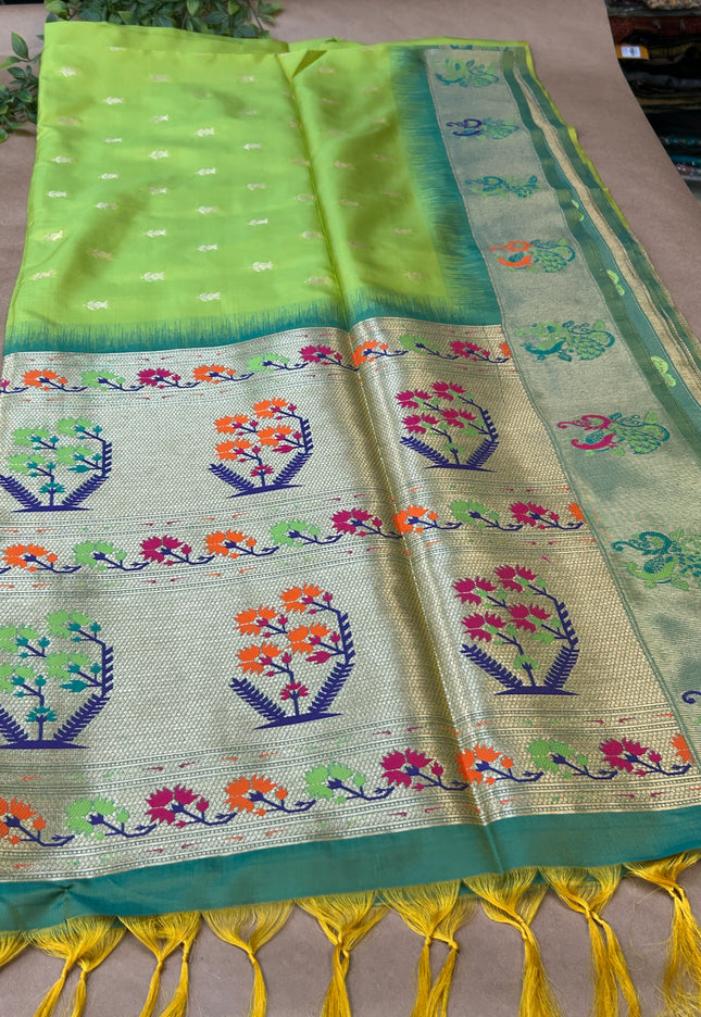 Pure silk saree - Kurti Connection USA
