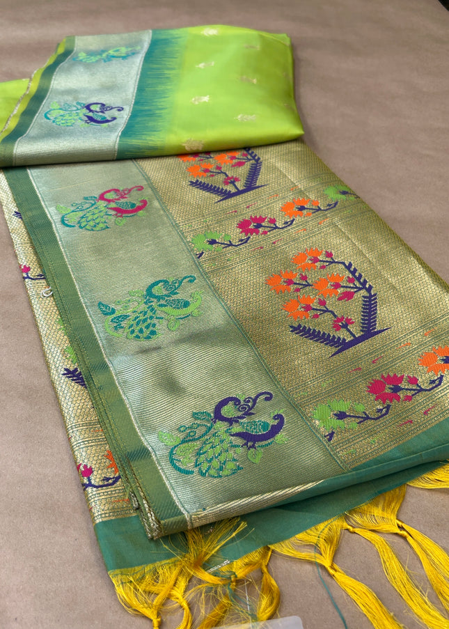 Pure silk saree - Kurti Connection USA