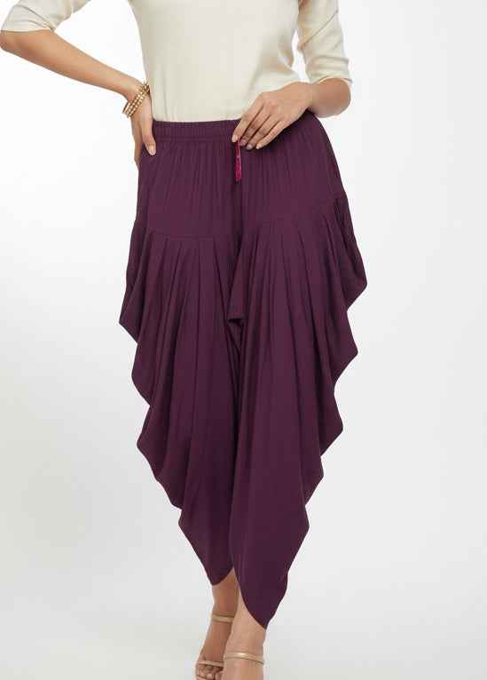 Rayon dhoti pant