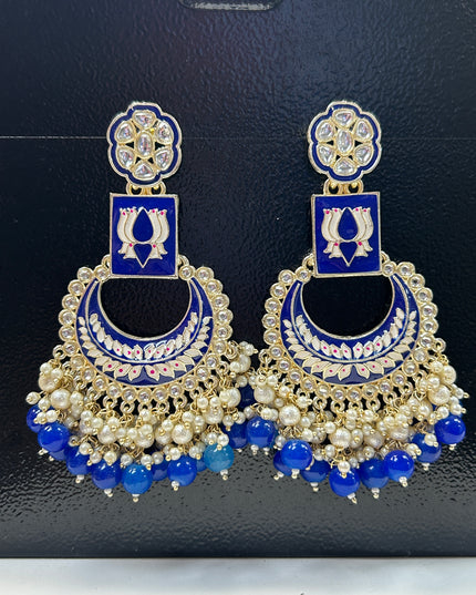 Chandbali earrings - Kurti Connection USA