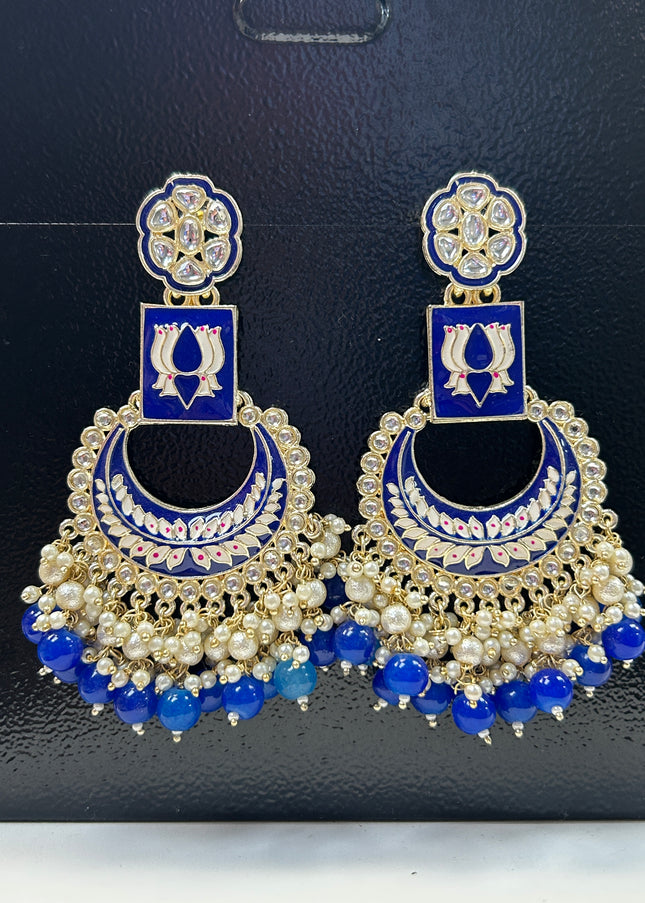 Chandbali earrings - Kurti Connection USA