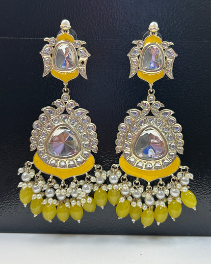 Kundan earrings - Kurti Connection USA