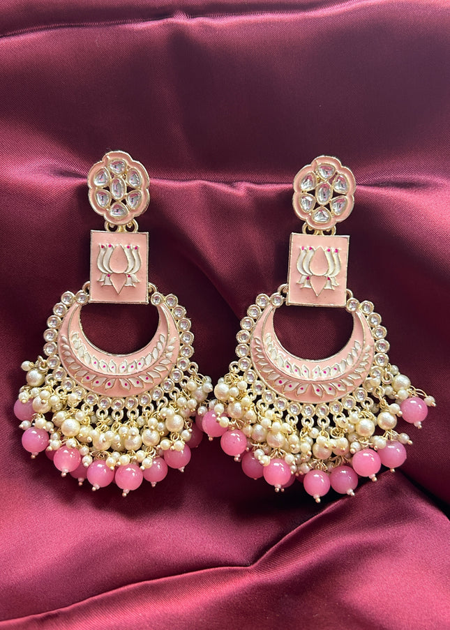 Chandbali earrings - Kurti Connection USA