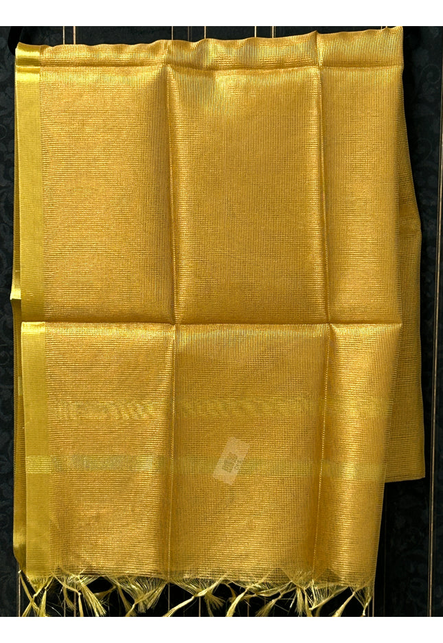 Golden dupatta - Kurti Connection USA
