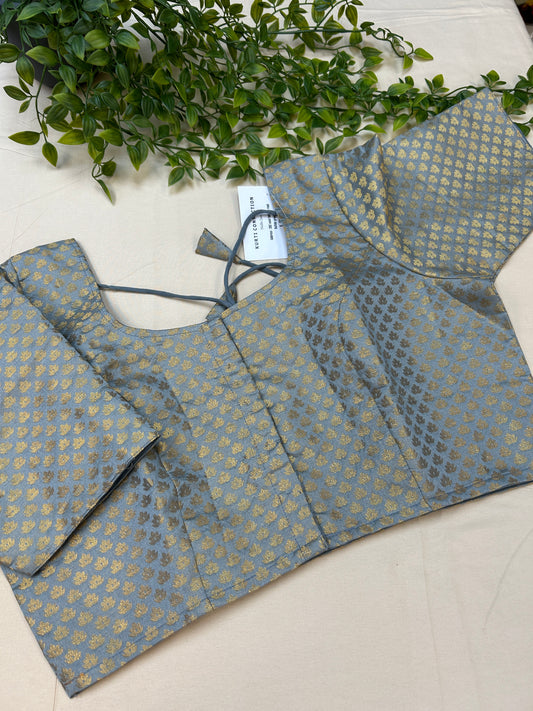 Grey Gold plus size blouse