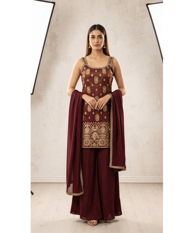 Party wear sharara suit